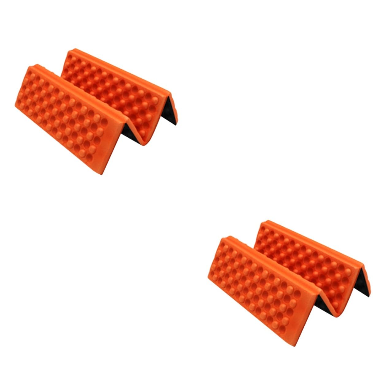 SUPVOX 2pcs Folding Seat Cushion Mat for Camping Picnic Park Outdoor Activities Lightweight Xpe Material Compact Comfortable Design for Family Trips Orange