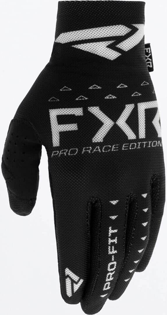 FXR Pro-Fit Air 2023 Rękawice motocrossowe, czarny/biały, 2XL