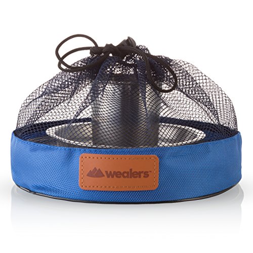 Unique Complete Messware Kit Polished Stainless Steel Dishes Set| Tableware| Dinnerware| Camping| Includes - Cups | Plates| Bowls| Cutlery| Comes In Mesh Bags (Single Person Set + 9" Flat Plate) #TOP7