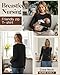 Sweetyweee Women's Maternity Nursing Shirt, Cotton Knit Long Sleeve Breastfeeding Top with Hidden Zipper Pregnancy Clothes(Black,X-Large)