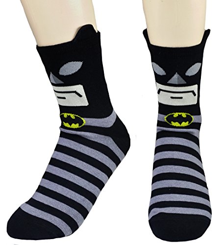 JJMax Women's Superheroes and Villains Cute Cartoon Hero Socks Set2