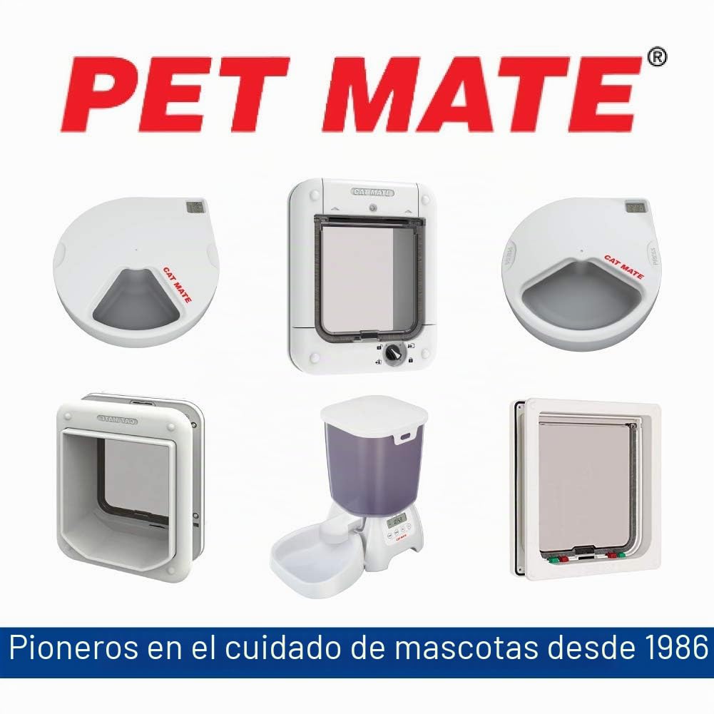 Cat Mate - Puerta de Gato Que Funciona con Microchip