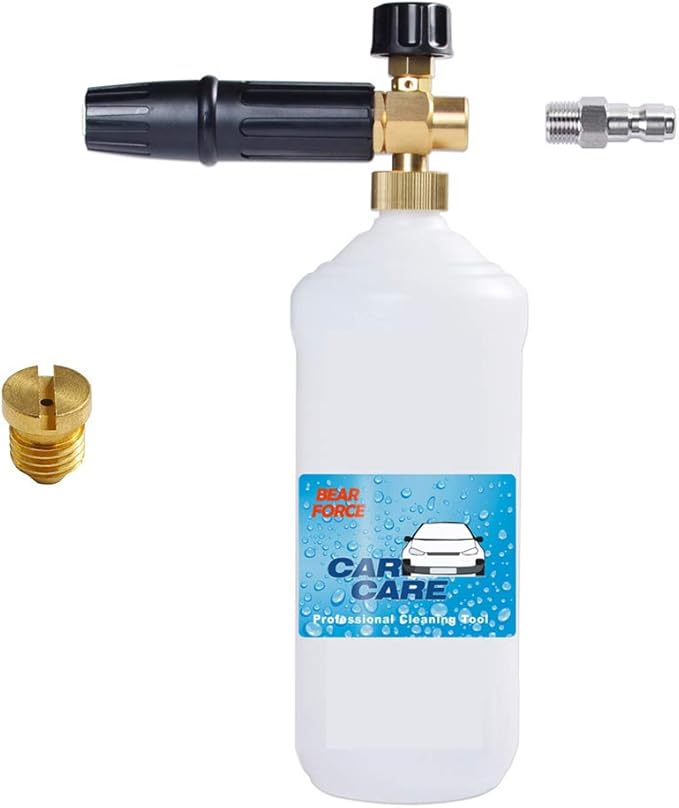 BEARFORCE Pressure Washer Foam Cannon with 1/4” Quick