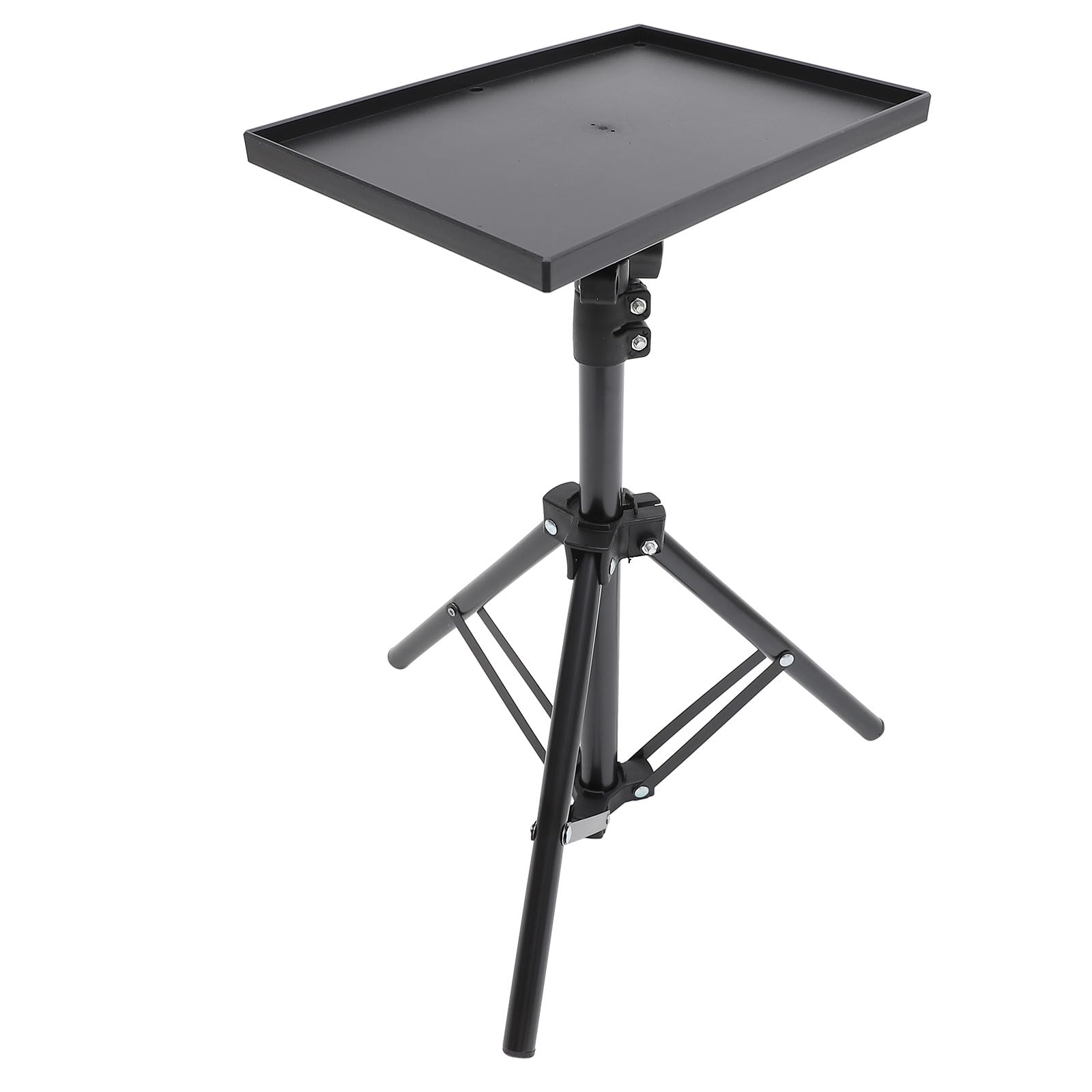 Ipetboom Supporto Proiettore da Pavimento Regolabile in Metallo Nero