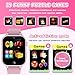 Kids Smart Watch Gift for Girls Age 5-12, 39 Games HD Touch Screen Watches with Video Camera Music Player Pedometer Flashlight 12/24 hr Educational Toys Birthday Gifts for Girls Ages 7 8 9 10
