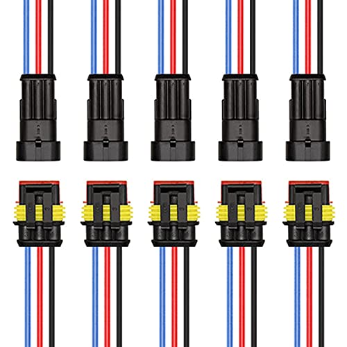Xiatiaosann 5PCS Connettore per cavo elettrico