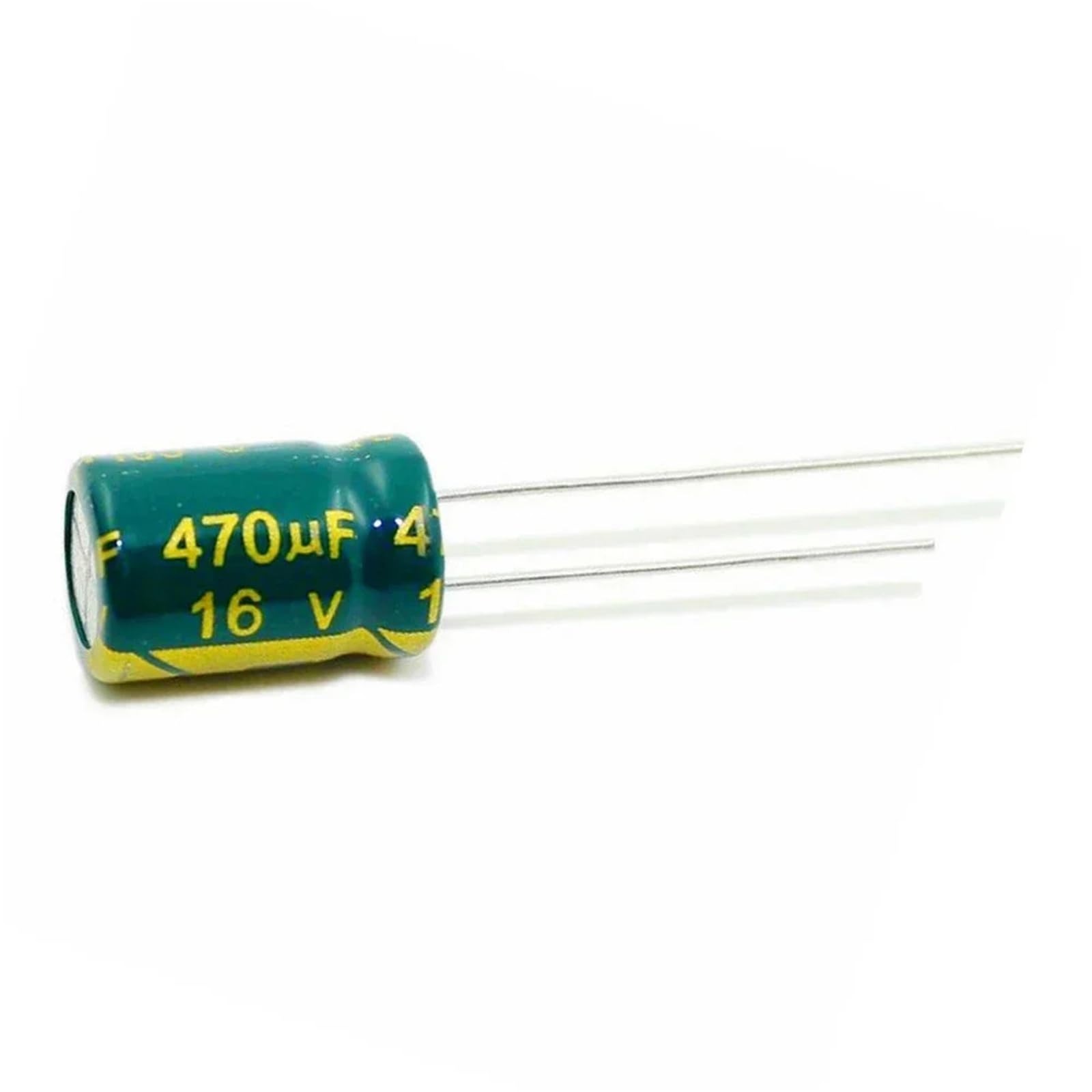 Condensateur électrolytique aluminium 16V 470uF 6x12mm basse impédance composant électronique
