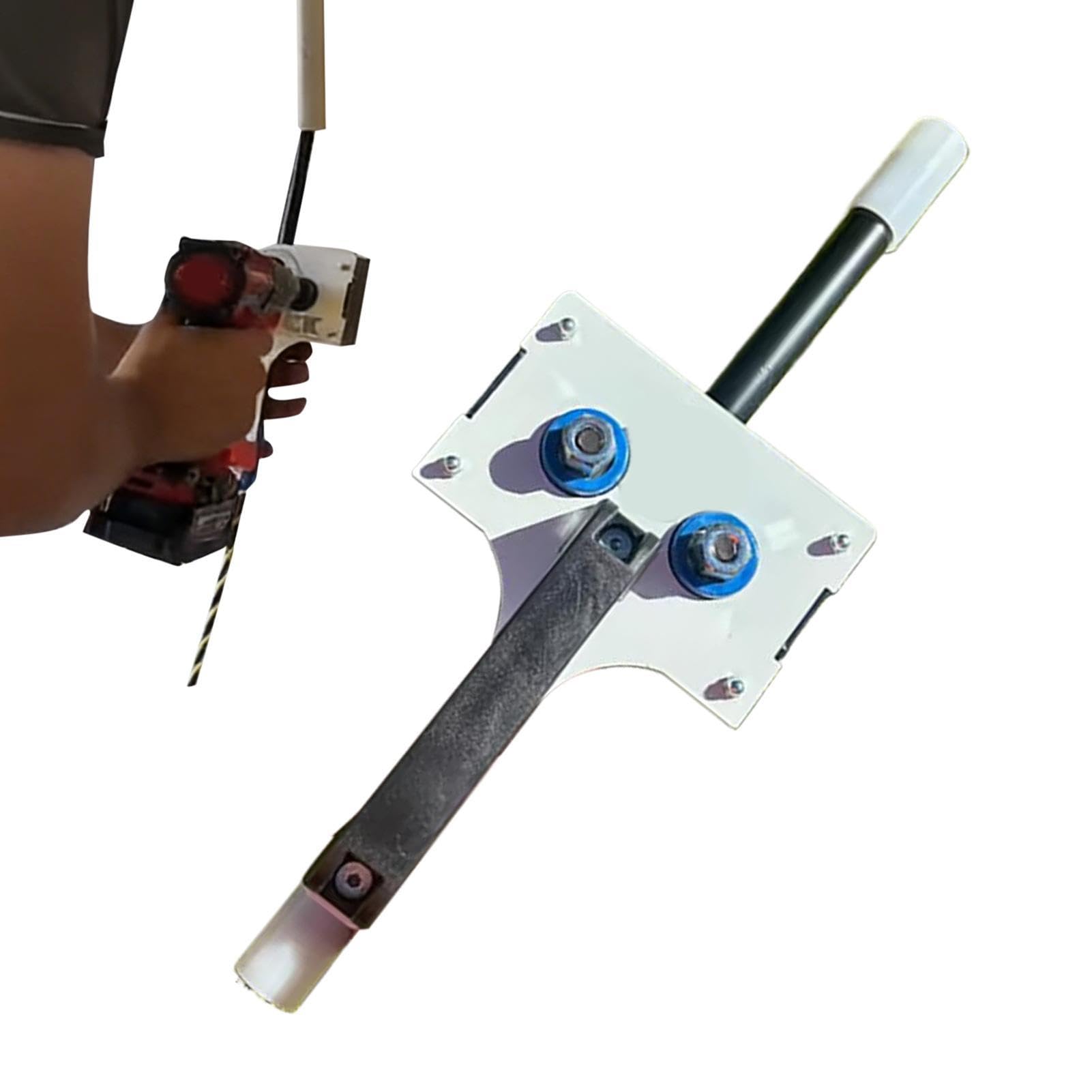 Herramientas Para Tiro De Cable, 8mm Tirador De Cable Electrico, Tiracables Para Taladro Tira Cables Accionado Por Taladro Pared Exterior, Subsuelo, Techo, Climatización, Automoción, Electricistas