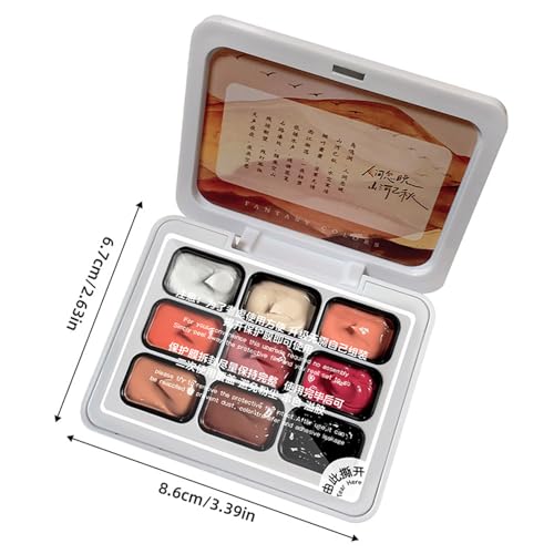 Paleta de Gel para Uñas Sponge Pat Paint 9 Colores Otoño miniatura 6