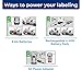 Brady M210 Portable Label Printer Kit (M210-KIT), Yellow/Black