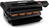 Tefal OptiGrill Elite XL, Contact Grill, 16 Programmes, Digital Display with Cooking Level Display, Removable XL Plates, Electric Grill, Black, GC760812 - 1