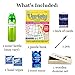 Feel Better Care Package and Get WEll Soon Gift Basket with Puzzle Book, Games, Snack Mix, Cookies, Hydration & Comfort Essentials for Recovery (Vibrant Splash: Feel Better Soon)