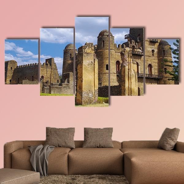 Tableau décoration murale Château de Fasilides pour sublimer votre chambre