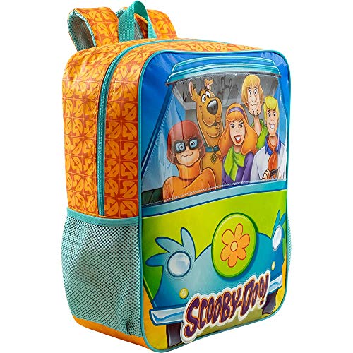Mochila Escolar 16, Scooby-Doo, 8882, Laranja