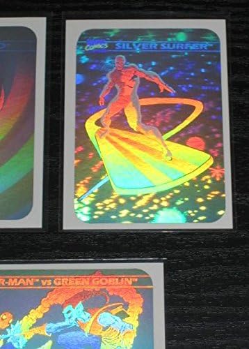 1990 Marvel Universe Series I Hologram Insert Set of 5 Cards NM/M Spider-Man, Wolverine