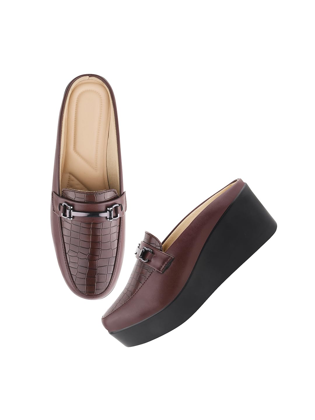 the white pole Stylish Attractive Loafer Comfortable Formal & Casual Shoes for Girls & Women-picture-12
