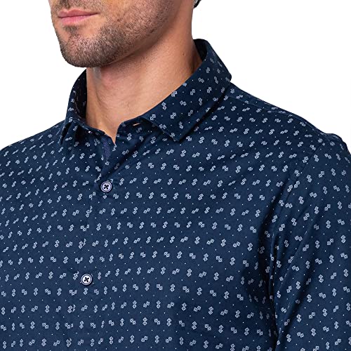 Image of Spykar Men's Regular Fit N /A Full Sleeve Printed Casual Shirts
