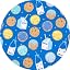 Cookies & Milk (Blue)