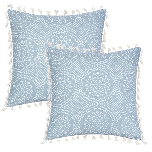 Image of Uxcell Boho Decorative Lumbar Throw Pillow Covers for Couch Cushion