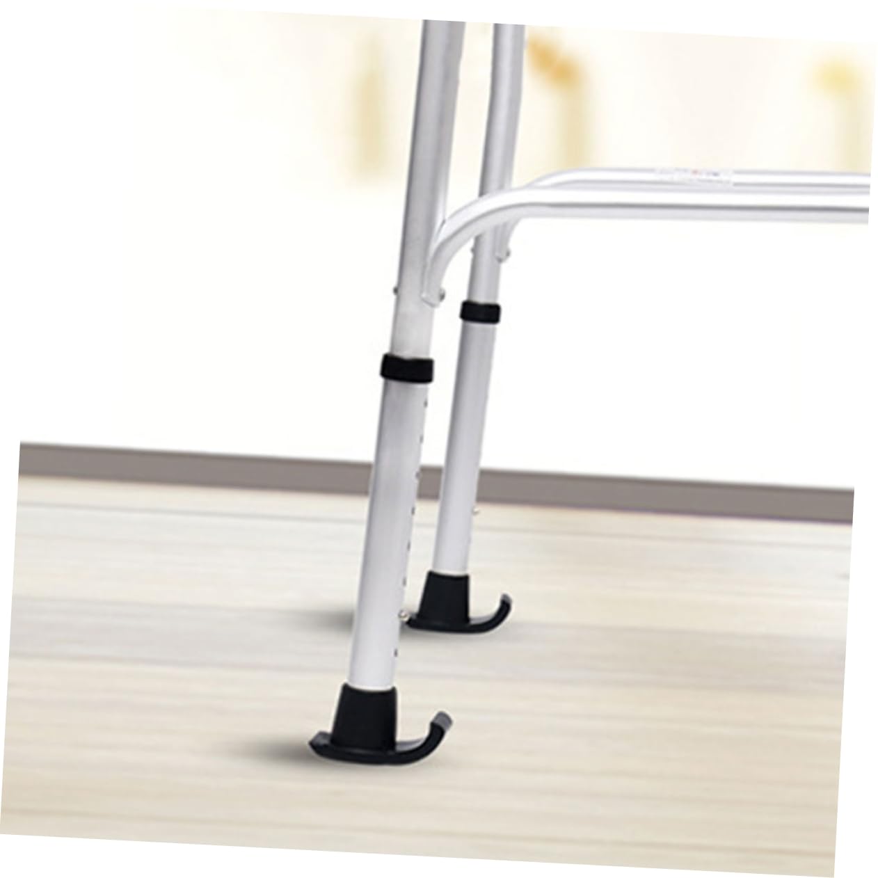 minkissy 3 Juegos Muletas Deslizadores Para Bastones De Caminar Accesorios Para Caminadores De Terreno Resbaladizo Pies De Esquí Para Andador Práctico Andador De Esquí Black 6 Piezas * 3