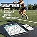 Outright Fitness Plyo Workout Card – Jump Training Progressions with QR Video Demos – 8.5x11 Double-Sided Laminated Exercise Guide – Beginner to Advanced