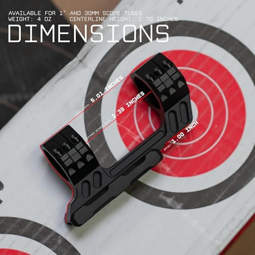 Image of Monstrum Deadlock PRS Cantilever Scope Mount with Anti-Cant Bubble