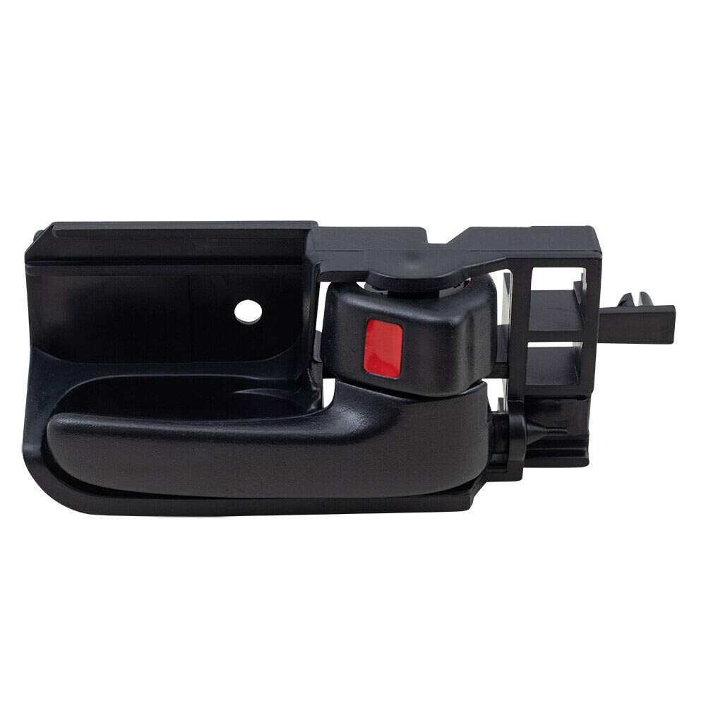 Interior Door Handle Chrome Black Left&Right fits 2003-07 Honda Accord