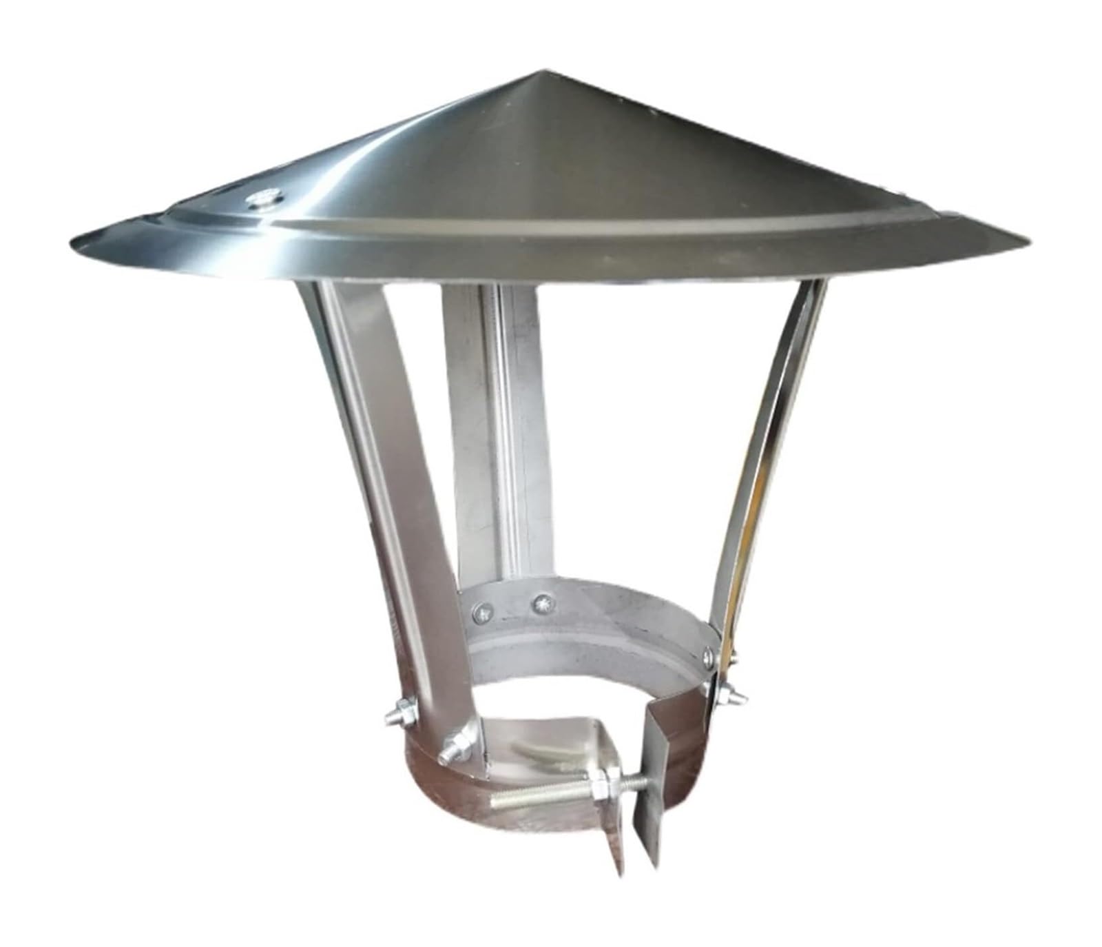 PBWERIGL Stainless Steel Roof Ventilator, All Purpose Stainless Steel Chimney Cowl Rain Cap 8 to 30 cm Diameter(D30cm/11.81in)