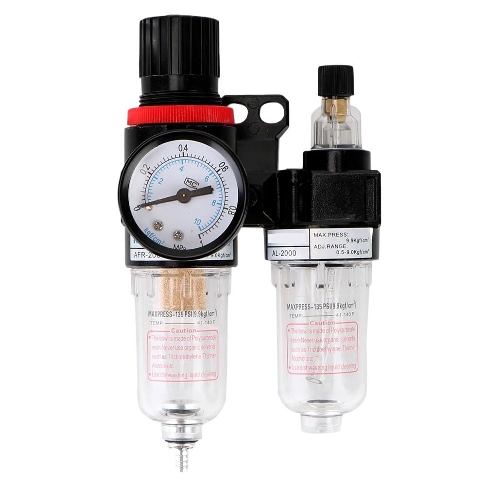 Regulador de aire AFC 2000 con trampa de separación para agua y aceite G1/4"