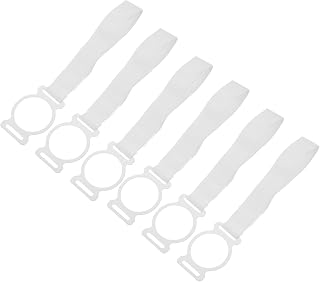 6pcs Moxa Straps Professional Moxa Belt Wear-Resistant Bands Portable Fixator Moxibustion Supply Elastic Band