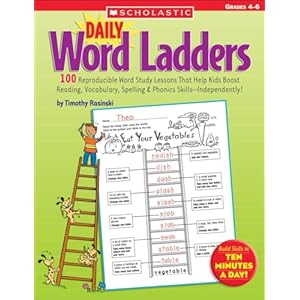Daily Word Ladders: Grades 4-6: 100 Reproducible Word Study Lessons That Help Kids Boost Reading, Vocabulary, Spelling & Phonics Skills–Independently! Paperback – October 1, 2005
