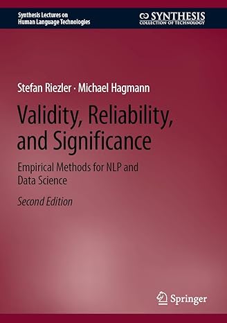 Validity, Reliability, and Significance: Empirical Methods for NLP and Data Science-finelybook