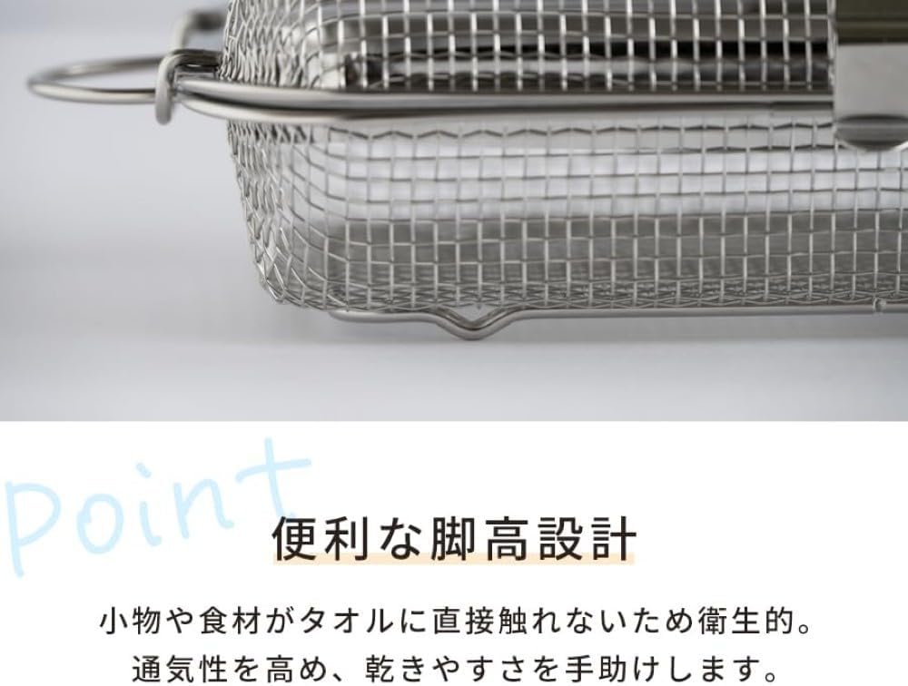 bwsSELECTION MM-700189 Tsubamesanjo Dishwasher Basket, Approx. W 8.9 x D 4.6 x H 2.7 inches (22.7 x 11.7 x 6.9 cm), Dishwasher Basket, Dishwasher Accessories, Stainless Steel, Hanging Storage, Simple