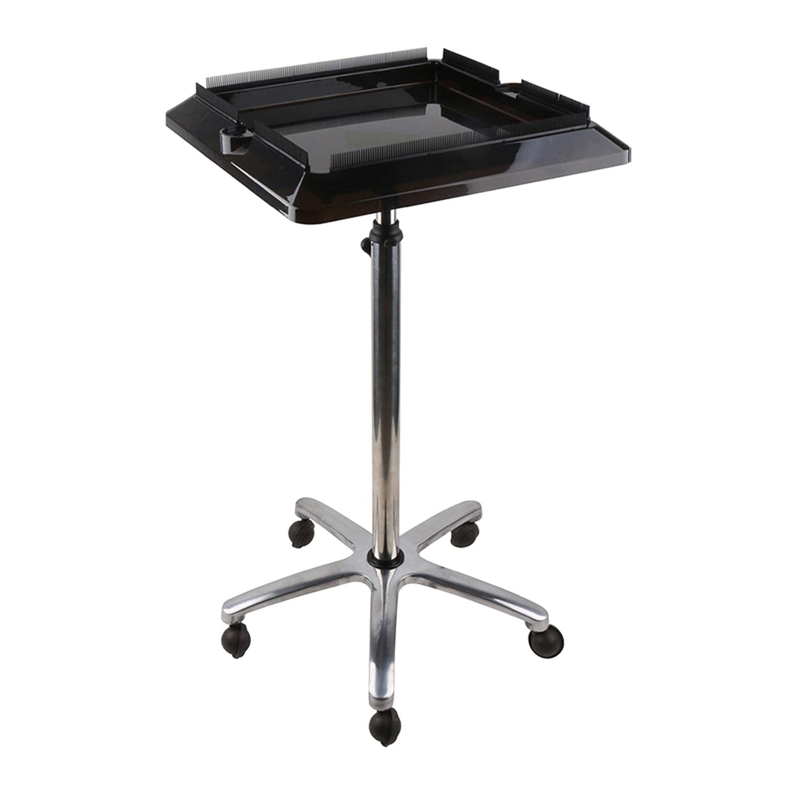 SECRET DESIRE Rolling Hair Salon Tray Cart Hairdressing Tool Salon Tray On Wheels no Barrels-image-5