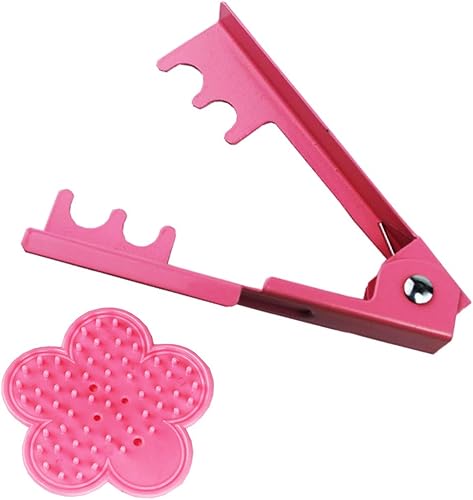 Pelador de espinas de rosas para quitar hojas de goma de acero para rosas cultivadas en casa o entusiastas de las rosas (rosa)