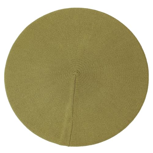 Béret pour femme vert militaire idéal pour vos balades d'automne en ville