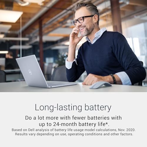 Dell MS700 Bluetooth Travel Mouse - Bluetooth 5.0/Dell Pair/Microsoft Swift Pair Connectivity, Adjust DPI up to 4000, Optical LED Sensor, Touch Scroll with latest Touch Controller - Misty Blue — view 6