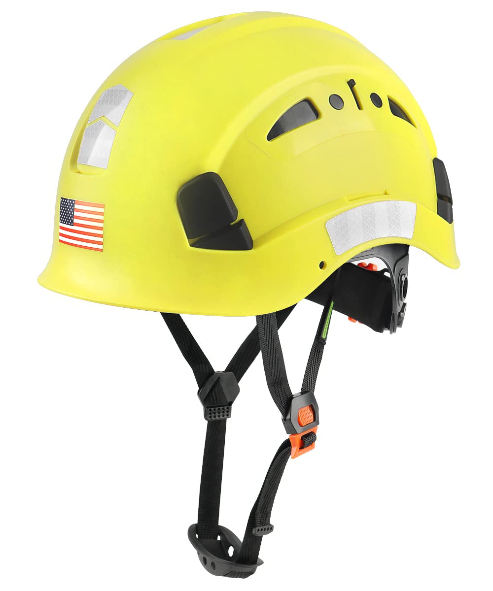 GREEN DEVIL Safety Hard Hat - ANSI Z89.1 Certified Vented
