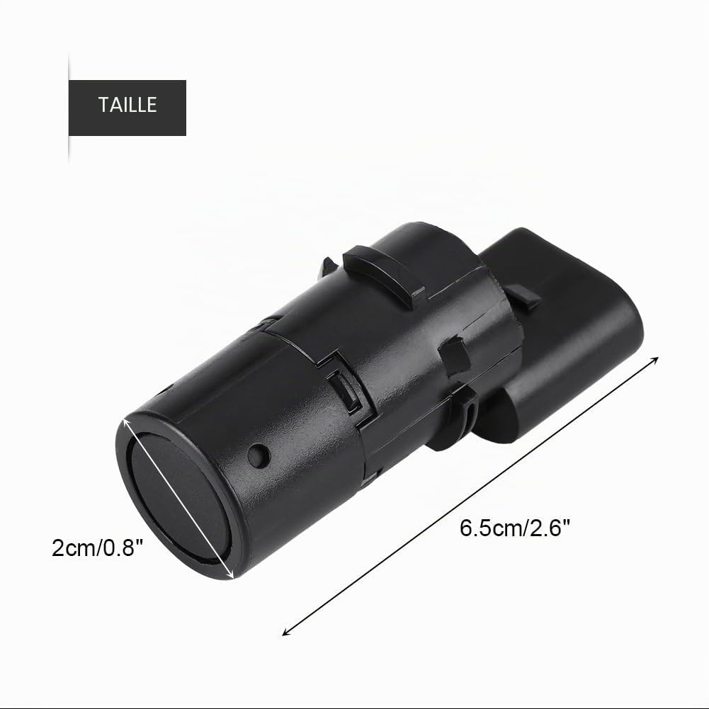 Sensore di parcheggio PDC, 4 pezzi di ausilio al parcheggio sensore di parcheggio PDC per auto 7H0919275E sensore di retromarcia per 4B / C5 4F2 / C6 4FH / C6 4F5 / C6