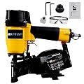 BHTOP CN45N Roofing Nailer, 15 Degree Roofing Nail Gun, 3/4-Inch to 1-3/4-Inch Coil Nails, 120-pcs Load Capacity Coil Nailer