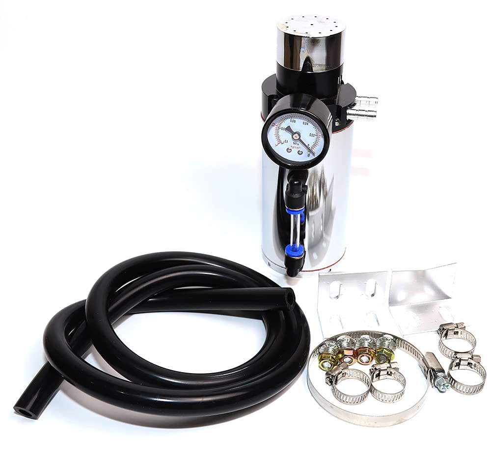 Buy LTI Universal Aluminum 450ML Engine Oil Catch Can Reservoir