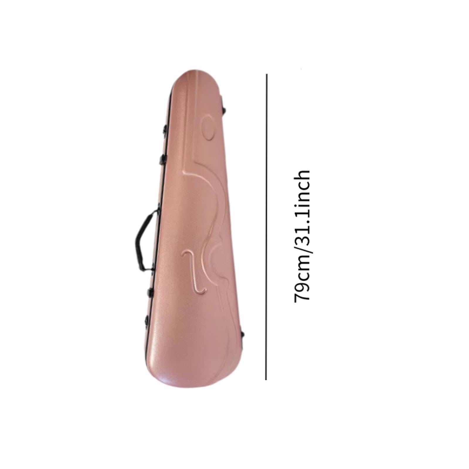 Amazon | プロ仕様のバイオリンケース 4/4サイズ, ピンク | バイオリン