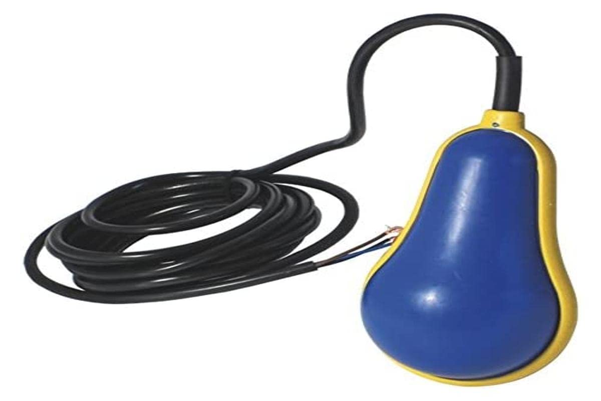 Vemer VE516100 MAC5 - Interruttore/Regolatore di Livello Sommerso a Ribaltamento con Corpo Pesante per Utilizzo in Acque Scure di Fogna e Industriali, Cavo in Neoprene, Lunghezza 10 metri