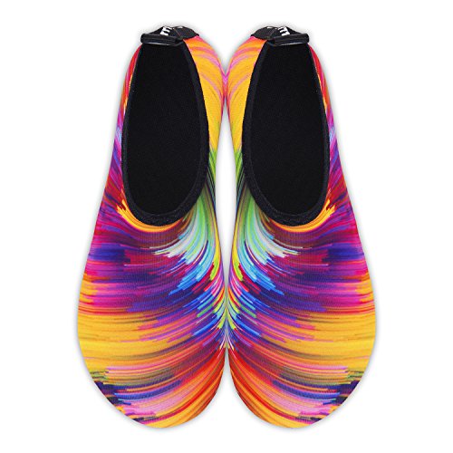 Image of WateLves Womens and Mens Kids Water Shoes Barefoot Quick-Dry Aqua Socks for Beach Swim Surf Yoga Exercise