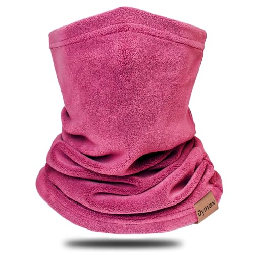 Dymex Kids Neck Warmer Gaiter Winter Fleece Face Neck Cover Balaclava Cold Weather Windproof Face Mask for Boys Girls