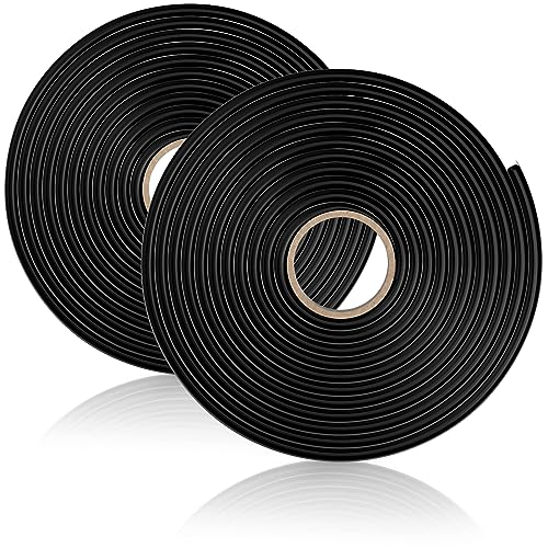 Image of 13Ft Headlight Sealant Retrofit Refit Butyl Rubber Glue Reseal for Car Headlamps Window Door Windshield (2 Pieces)