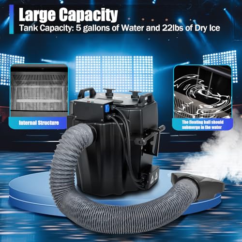 Máquina de humo seco 4000W para escenario 110V miniatura 5