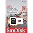 SanDisk Ultra 32GB UHS-I Class 10 MicroSDHC Memory Card Up to 80mb/s SDSQUNC-032G with adapter