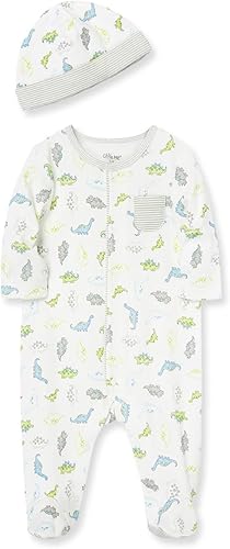 Miniatura 10 de Little Me Footie y sombrero de bebé niño
