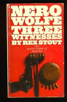 Mass Market Paperback Three Witnesses - Nero Wolfe Book